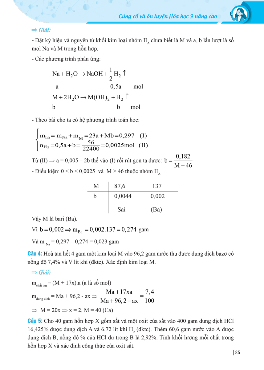 CỦNG CỐ VÀ ÔN LUYỆN HÓA HỌC 9 - NÂNG CAO VÀ BỒI DƯỠNG HỌC SINH GIỎI_MEGABOOK