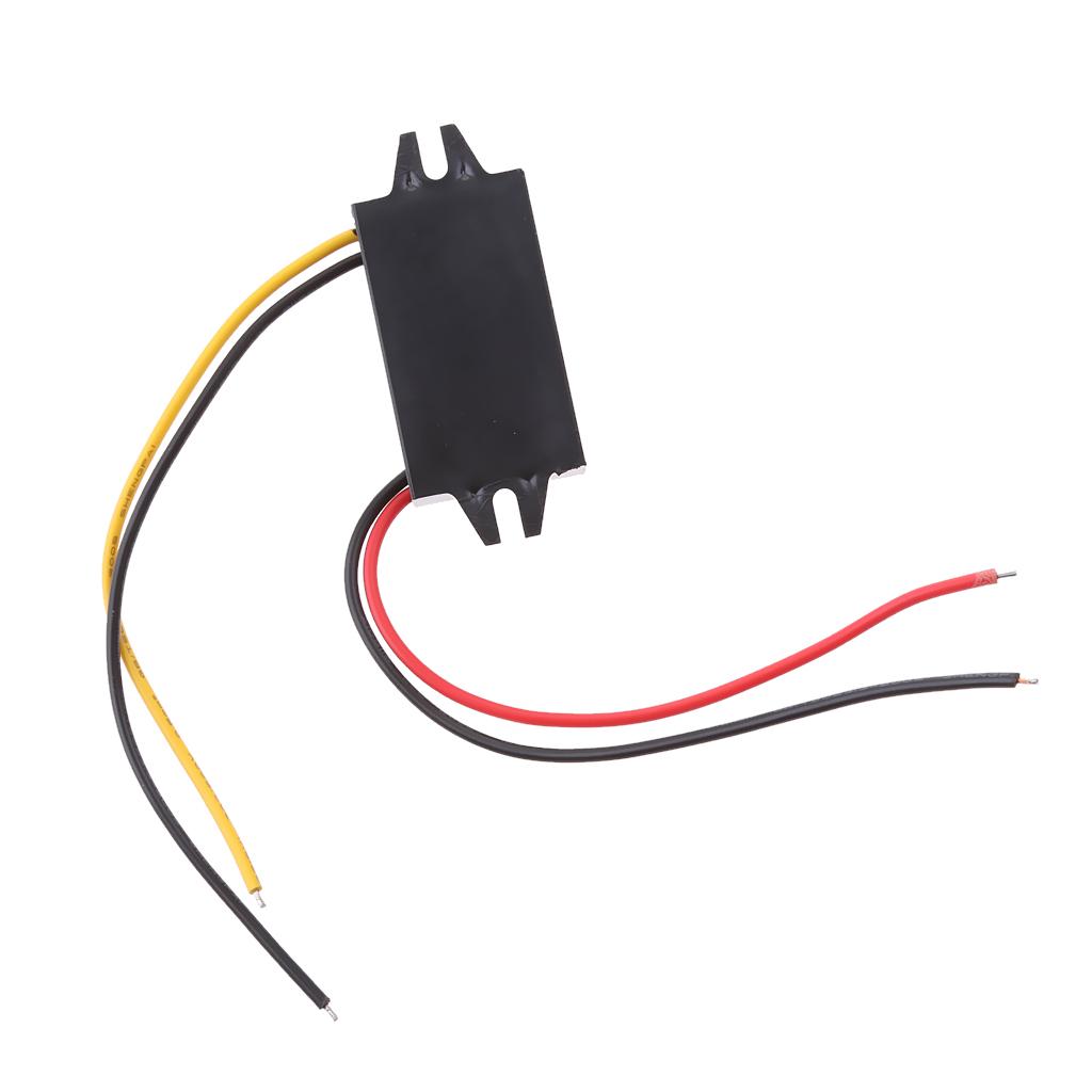 Waterproof DC/DC Converter 12V Step Down to 3.3V 3A 18W Power Supply Module