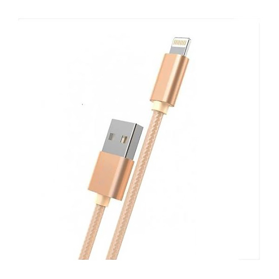 Cáp sạc bọc dù Lightning eData dài 1m cho iPhone/iPad - chống gãy, chống đứt - Hàng Chính Hãng