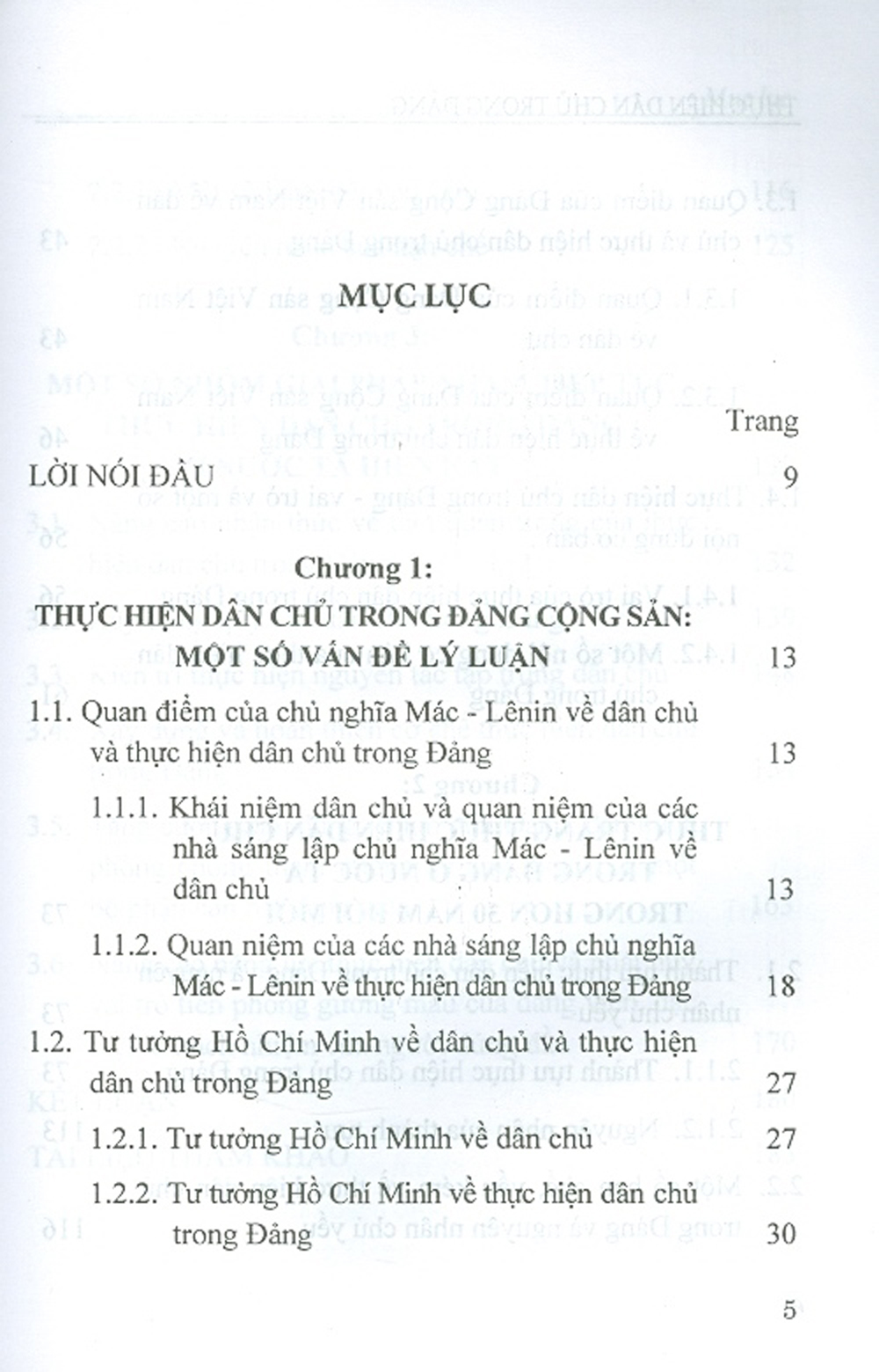 Thực Hiện Dân Chủ Trong Đảng Ở Nước Ta Hiện Nay - Thực Trạng Và Giải Pháp (Sách Chuyên Khảo)