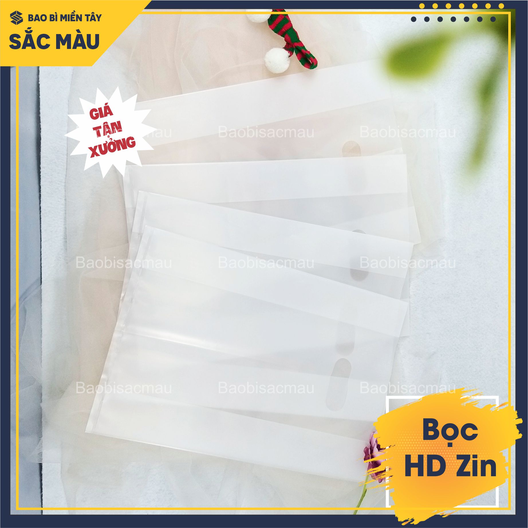 1 KG Túi HD Zin Trắng dùng để đựng quần áo, mỹ phẩm, nước hoa, trái cây, phụ kiện, trang sức... đầy đủ kích thước