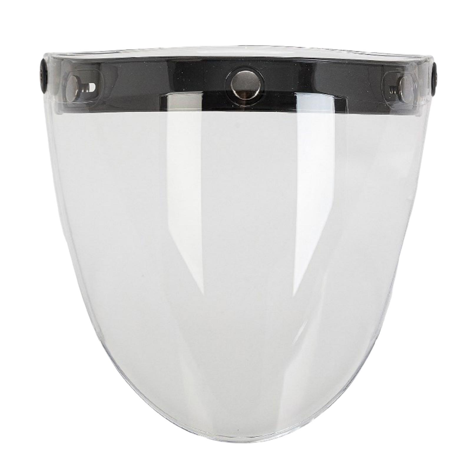 Motorcycle Helmets Visor   up for 3-Snap Anti-Fog