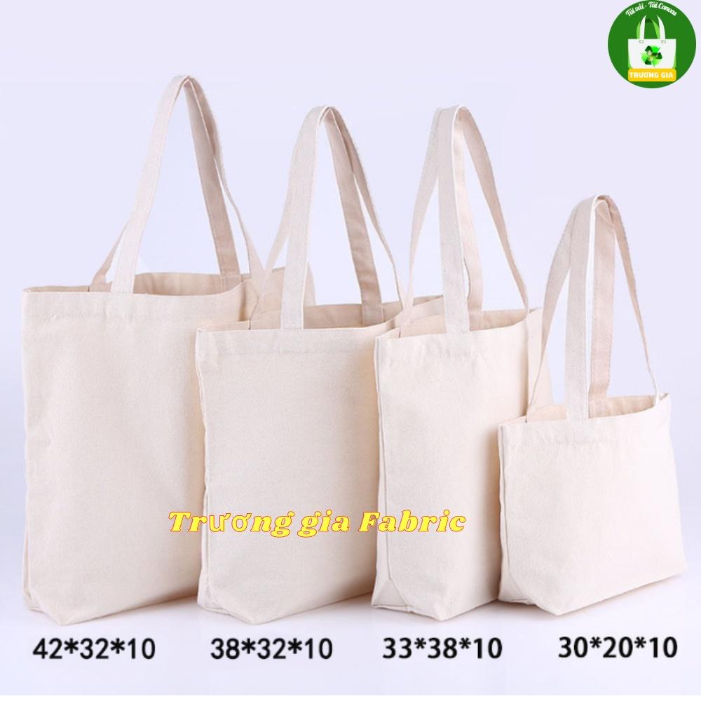 Túi Vải Canvas Tùy chỉnh kích thước in logo không giới hạn số lượng Trương Gia Túi Vải - Túi Canvas - 42x35cm