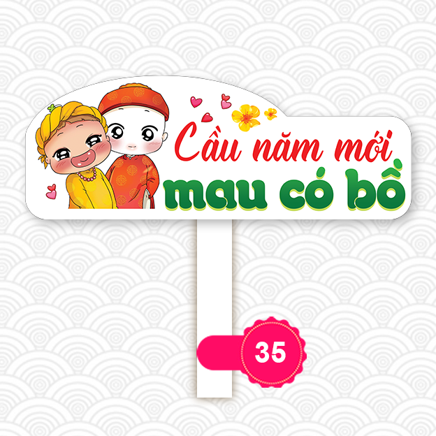Bảng hashtag Tết - Tất niên MS 35