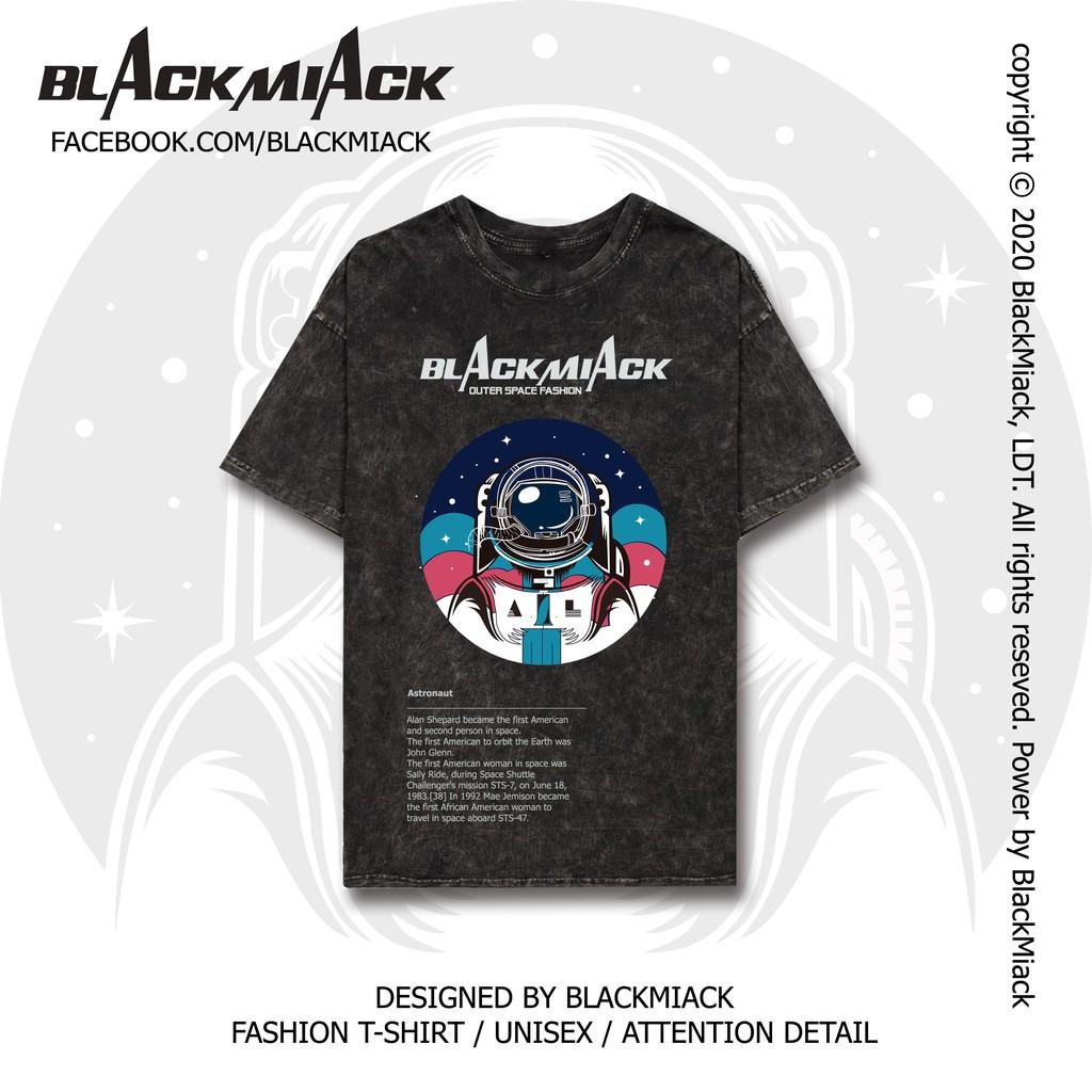 ÁO PHI HÀNH GIA ASTRONAUT - Áo thun cotton BLACKMIACK - Thun form rộng Unisex