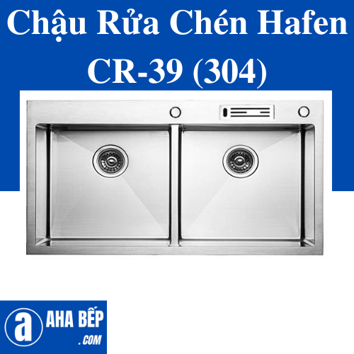 Chậu Rửa Chén Hafen CR-39(304). Hàng Chính Hãng