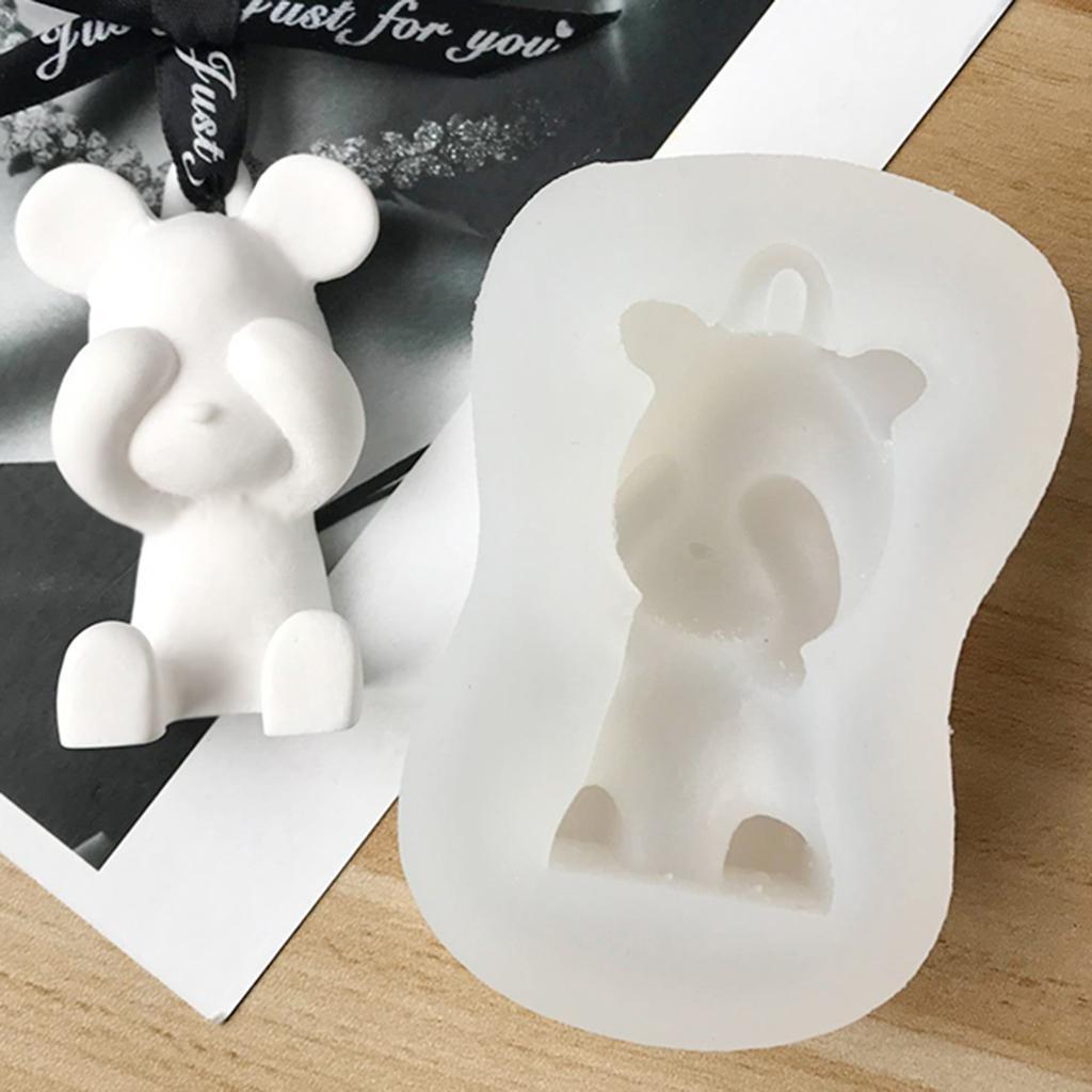 Cake Mould Baking Molds Cake Chocolate Fondant Decoration Bear
