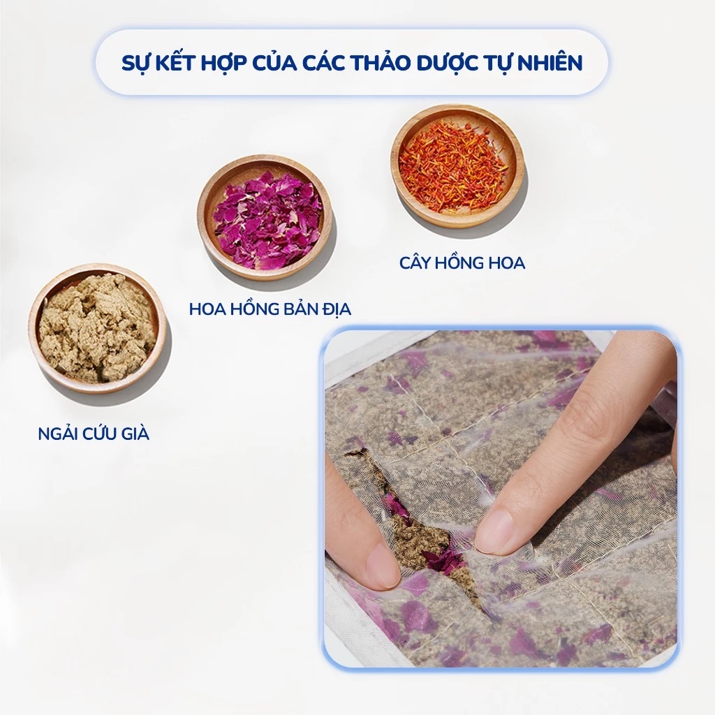 Máy Massage Lưng Bụng Sothing BUMAS M13, Đai Chườm Nóng Thảo Dược, Giảm Đau Lưng Bụng- Hàng Chính Hãng
