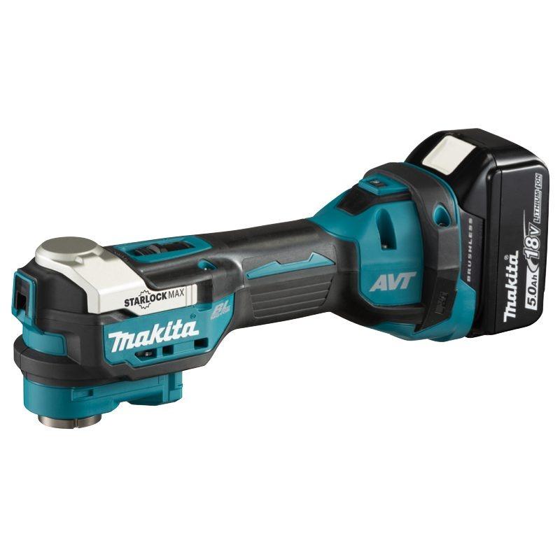 MÁY ĐA NĂNG DÙNG PIN (BL)(18V) MAKITA DTM52RTJX2 (2 PIN 18VX5AH 1 SẠC NHANH) - HÀNG CHÍNH HÃNG