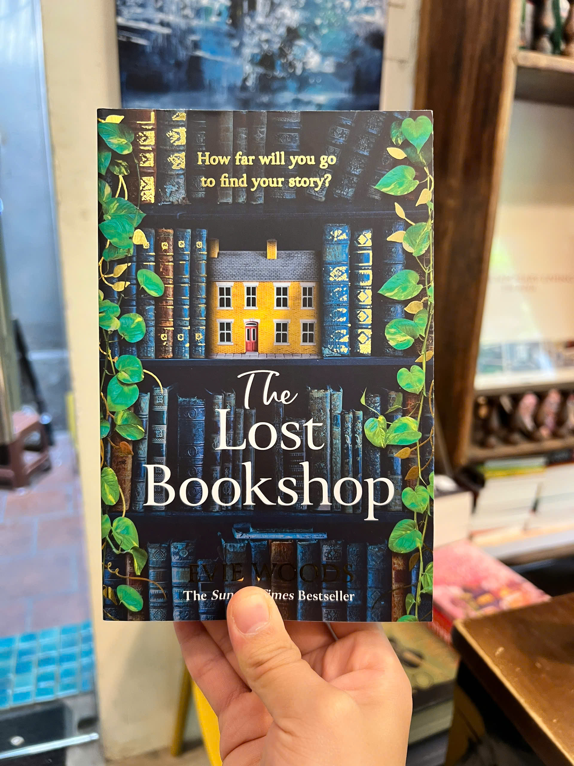 Sách - The Lost Bookshop by Evie Woods | Fantasy / Historical Fiction / Ngoại văn Nhập khẩu UK