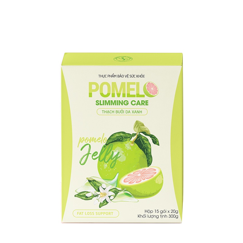 Thạch bưởi da xanh cải thiện cân nặng Pomelo Slimming Care - lấy lại vóc dáng thon gọn