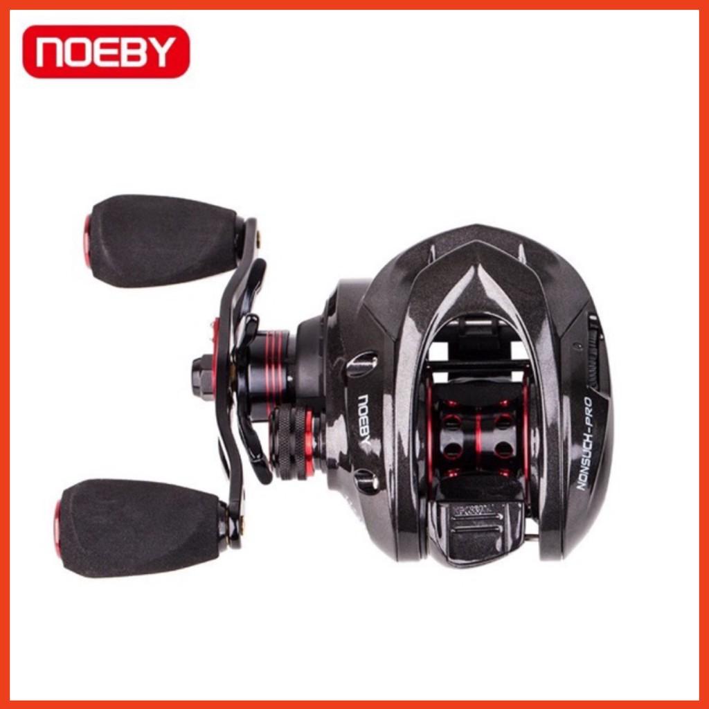 máy câu ngang Noeby nonsuch pro tay trái hàng chính hàng máy cực khoẻ tải cá 16kg y hình ( giá siêu khuyến mại )