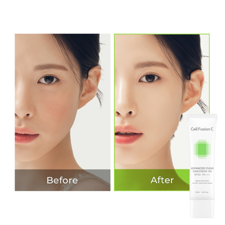Cell Fusion C Advanced Clear Sunscreen 100 SPF50+/PA++++ 35ml