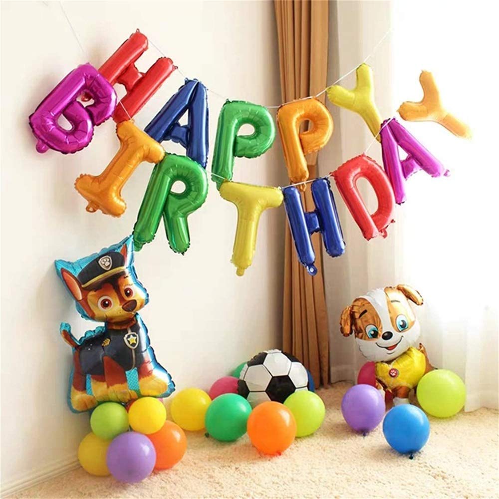 Bộ bong bóng trang trí sinh nhật chó cứu hộ paw patrol set cch34
