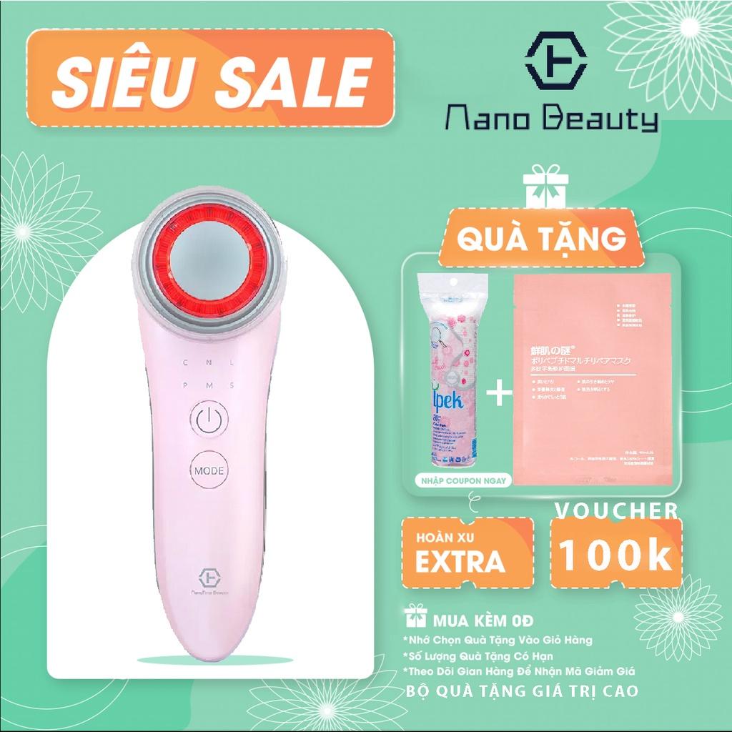 Máy điện di tinh chất đa năng 6 in1, Nâng cơ EMS và Ánh sáng Photon trẻ hoá Nanotime BEAUTY F65U