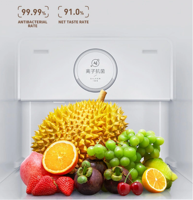 [Chỉ Giao Bên Ngoài Quá Cồng Kềnh ] Tủ Lạnh Xiaomi Mijia 610L – Siêu Tiết Kiệm Điện, 20 Ngăn Chứa, Kháng Khuẩn 99,99%, Độ Ồn Thấp, Kết Nối App - Hàng Nhập Khẩu