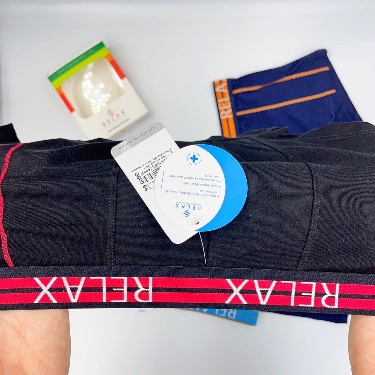 quần lót nam relax cotton cao cấp chính hãng, quần sịp đùi nam RLTK63