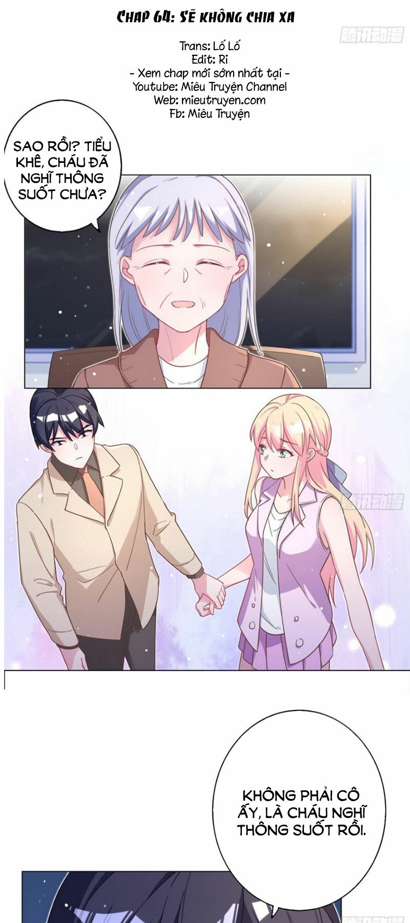baba đẹp trai trên trời rơi xuống chapter 64 1