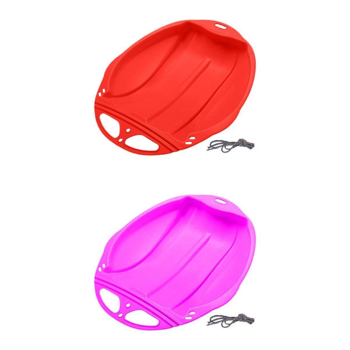 Snow Sled Sledge Skiing Toboggan Board Outdoor Luge Sports Game Kids Adult