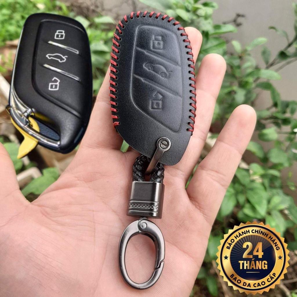 Bao Da Chìa Khóa MG ZS, MG HS. Da Bò thật Nhập Khẩu , Khắc Tên + Số ĐT Chủ Xe. Bảo hành 2 năm về da.