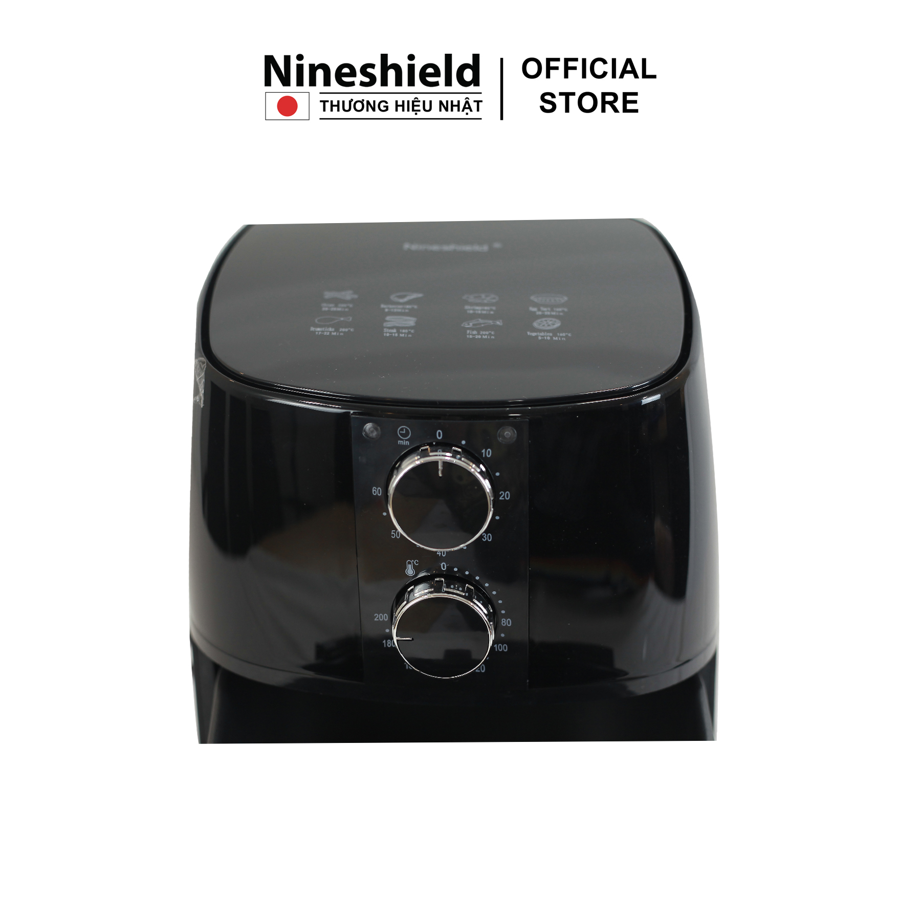 Nồi chiên không dầu Nineshield 7L KB 5003M hàng chính hãng