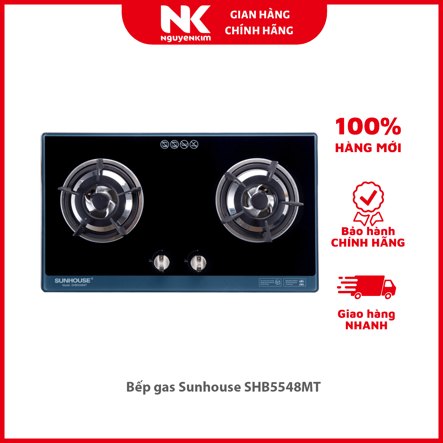 Bếp gas Sunhouse SHB5548MT - Hàng chính hãng