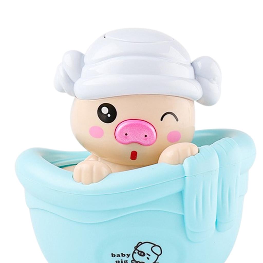 Bathroom Toys Spray Water Squirt Item Shower Pool for Baby Toddler Infant Kid Funny Plastic Pig Fountain Girls Gifts