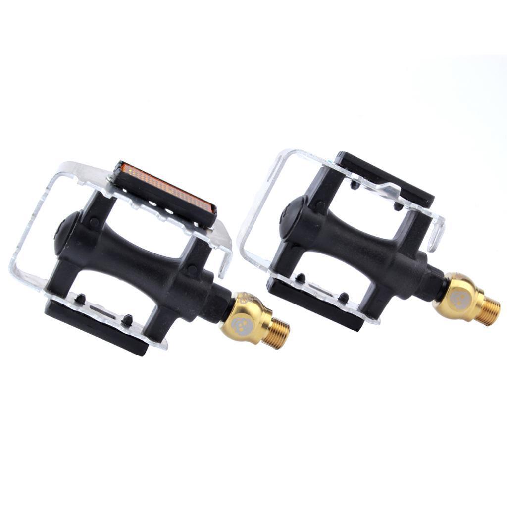 2-3 of Pair Bike Pedal Extender Adapters Extension Screws