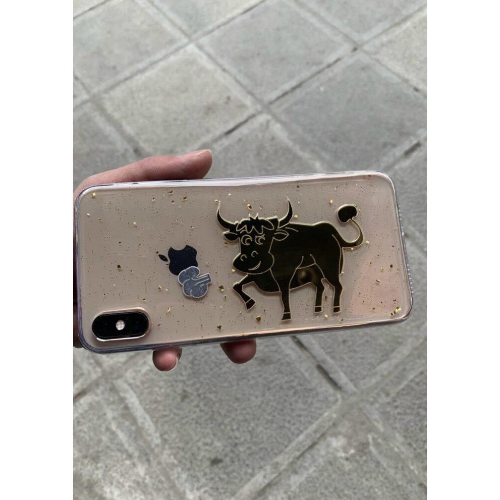Tết 2021 Ốp lưng iphone Trâu vàng cho IP 7plus/8 plus / X / XS / Xr / XSMAX / 11 / 11pro / 11promax PHÚ QUÝ, CÁT TƯỜNG