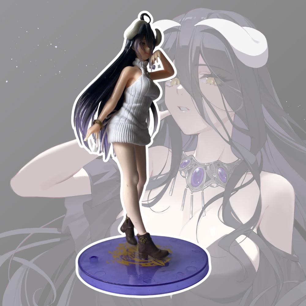 Mô Hình Albedo Tổng Quản Thủ Hộ Giả 25CM Mô hình Overlord Cao Cấp, Figure Mô Hình Anmie Overlord