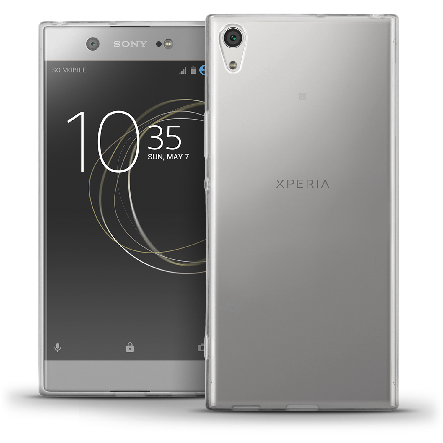 Ốp lưng silicon dẻo trong suốt loại A cao cấp cho Sony Xperia XA1