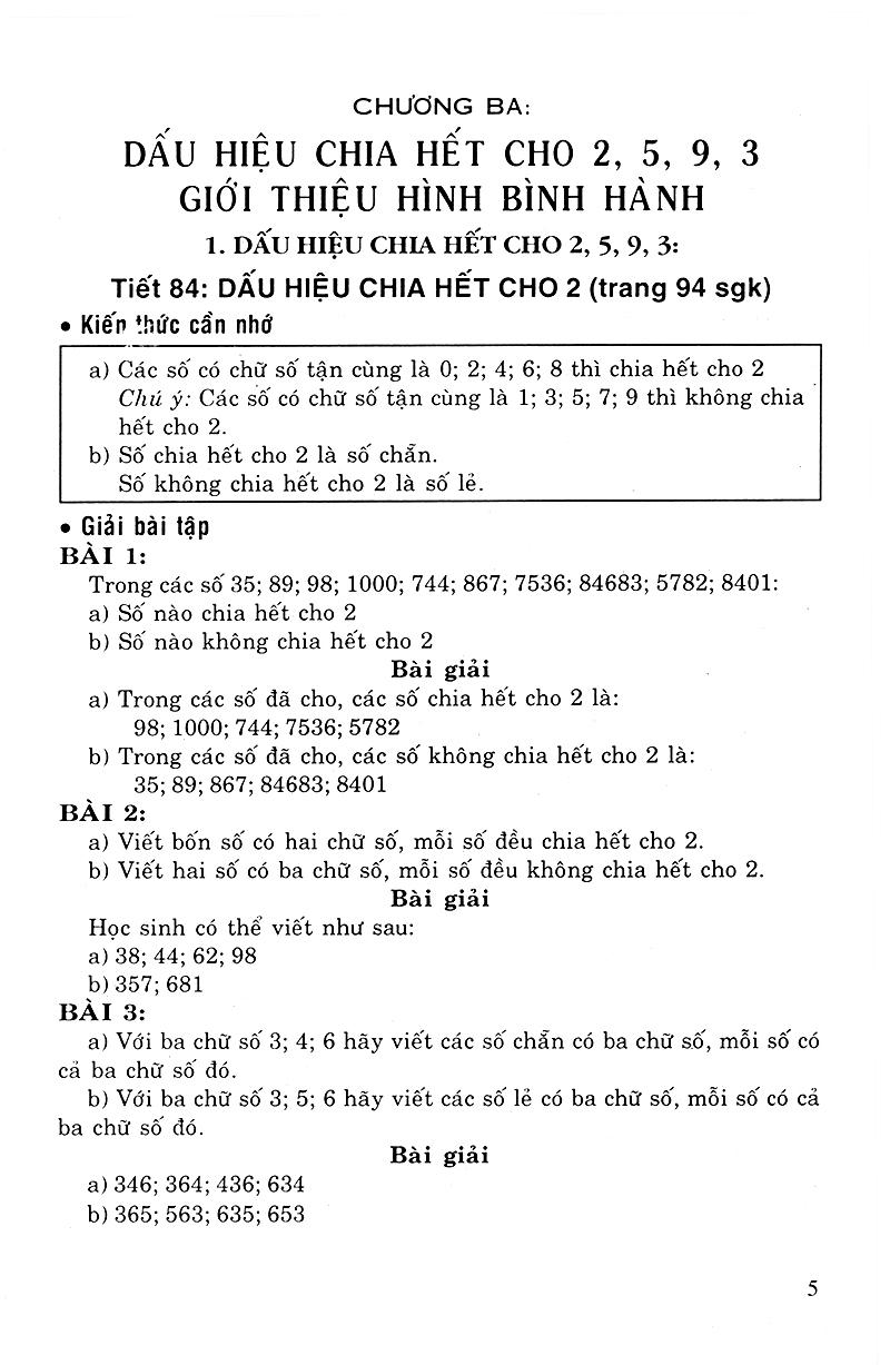 Giải Bài Tập Toán 4 Tập 2 (Tái Bản - Có Chỉnh Lí Lần Thứ 8 Theo Chương Trình Giảm Tải)