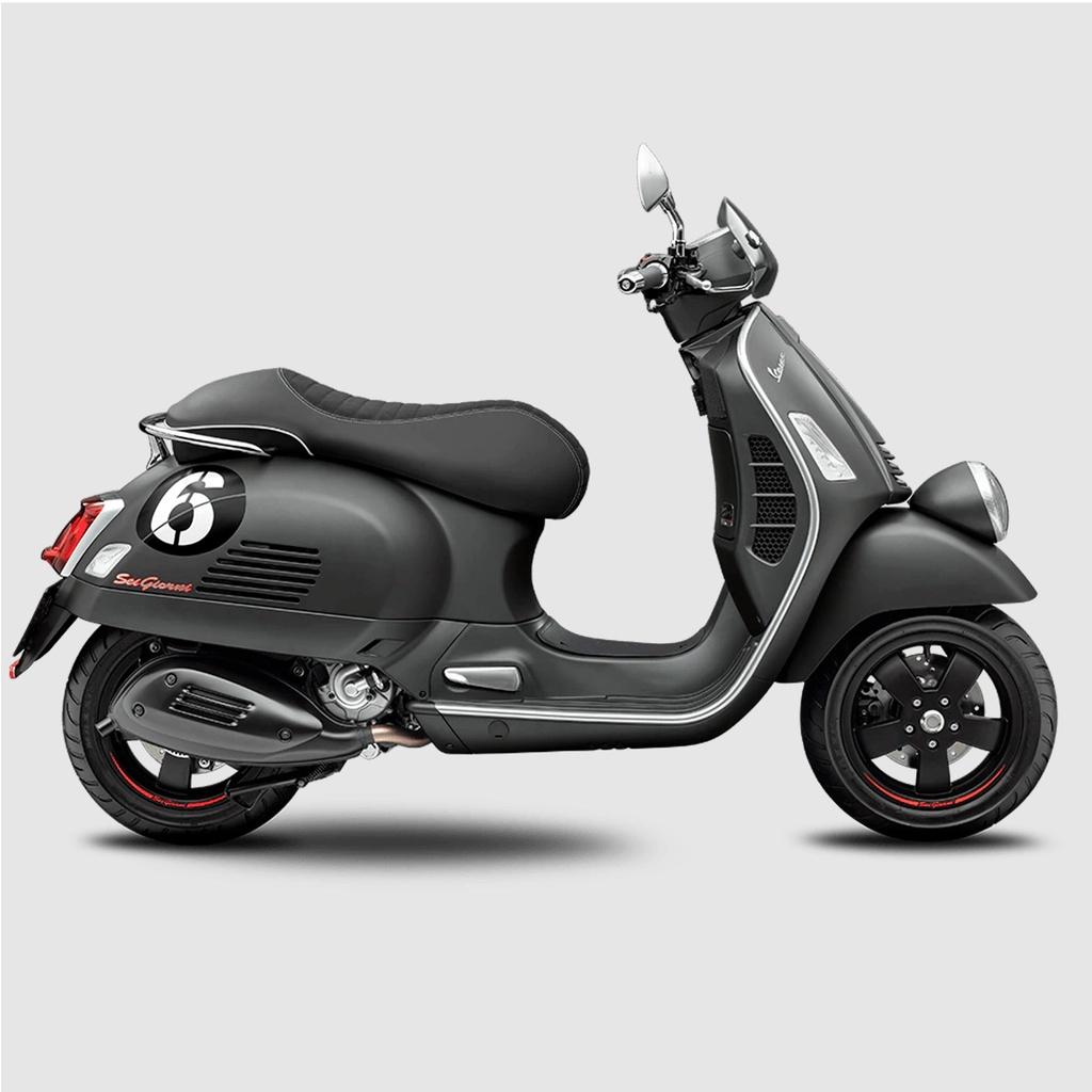 Xe Máy Vespa Sei Giorni 300 Màu Xám Sần