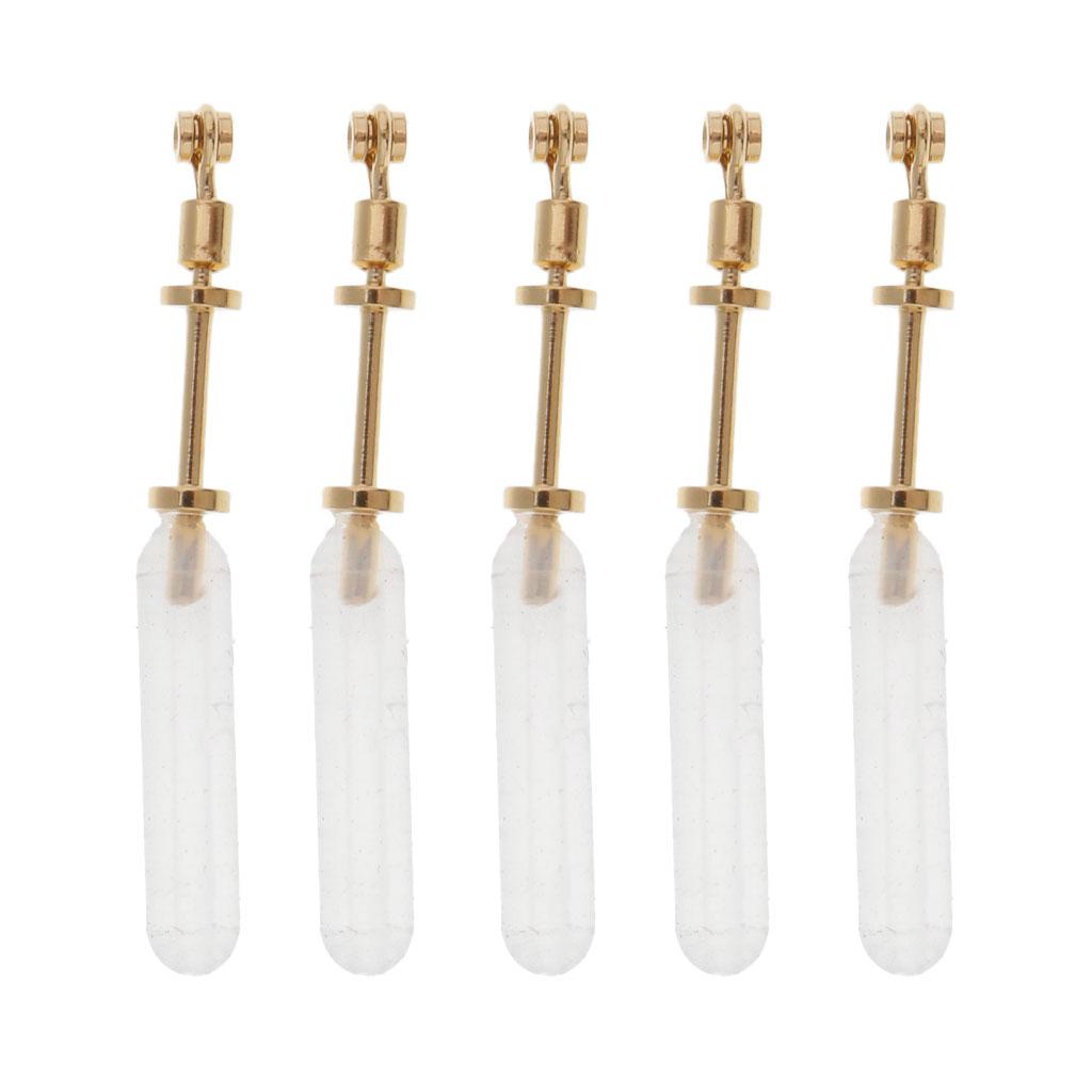 5pcs Copper Head Fishing Float Seat Vertical Buoy Carp Fishing Accessories L