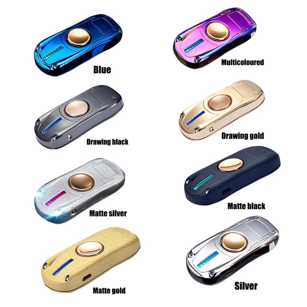 Con quay hình xe thể thao, trò chơi ngón tay gyro usb có thể sạc lại