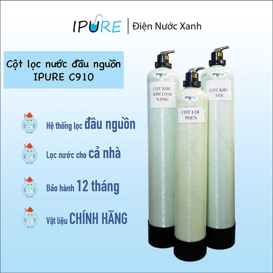 Cột lọc nước đầu nguồn DNX IPURE công suất lớn lọc nước hệ thống cho gia đình