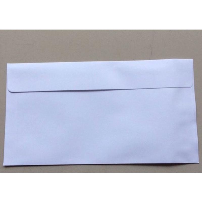 Bao thư trắng KT 12 * 22 - Bao thư văn phòng 100 cái/ xấp