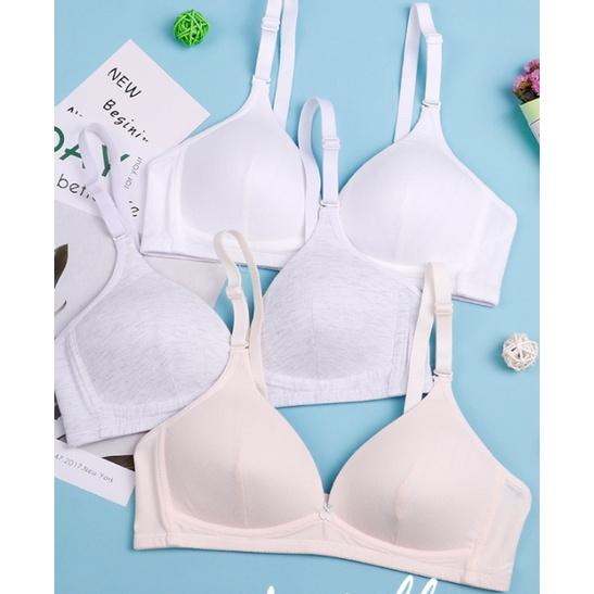 Bra / Áo Ngực Cotton Sần Nữ Sinh Xuất Đông Âu . Hàng Loại Đẹp.