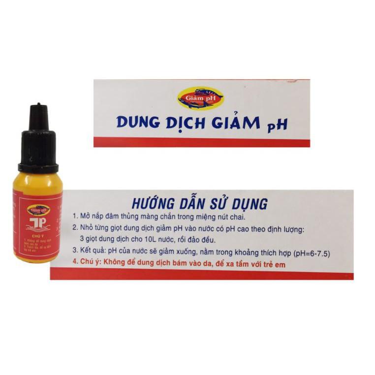 Dung dịch tăng / giảm pH cho hồ cá cảnh