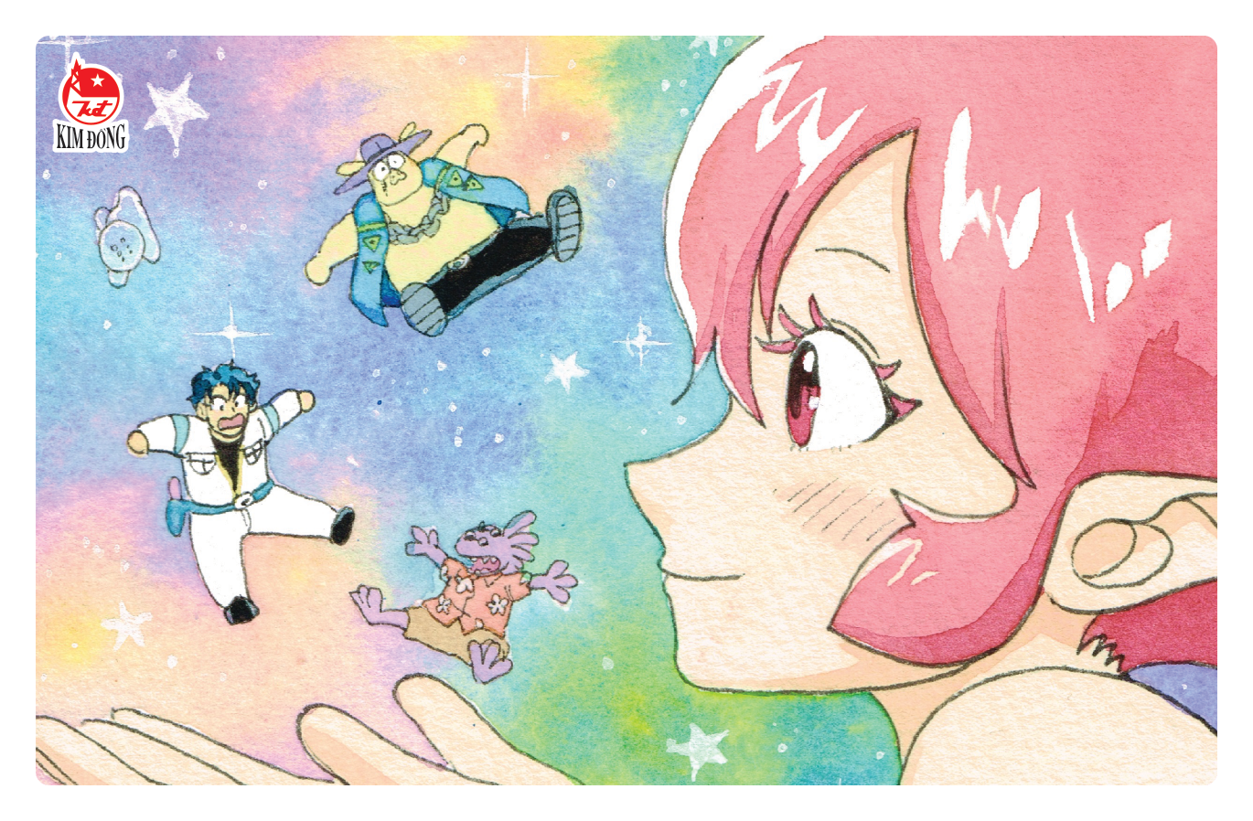 Combo Sazan Và Cô Gái Sao Chổi (2 Cuốn) [Tặng Kèm Set 6 Mini-Card]