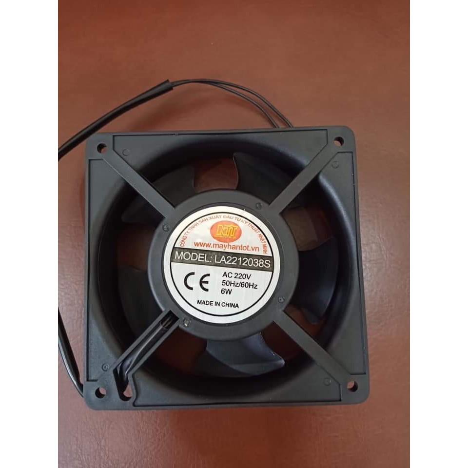 Quạt tản nhiệt tốc cao 220v kích thước12x12x4cm
