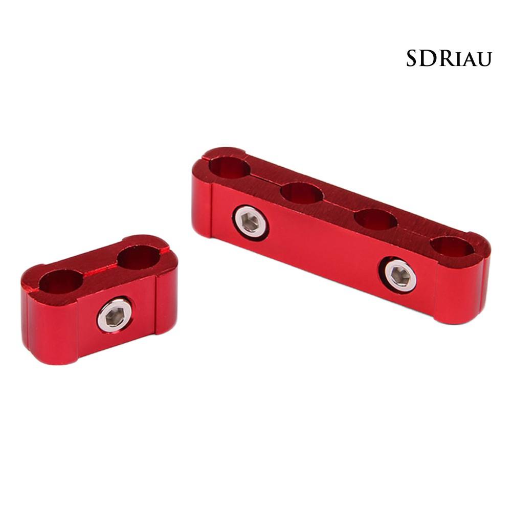 Set 3 Kẹp Tách Dây Cáp 4 Lỗ Bằng Hợp Kim Nhôm