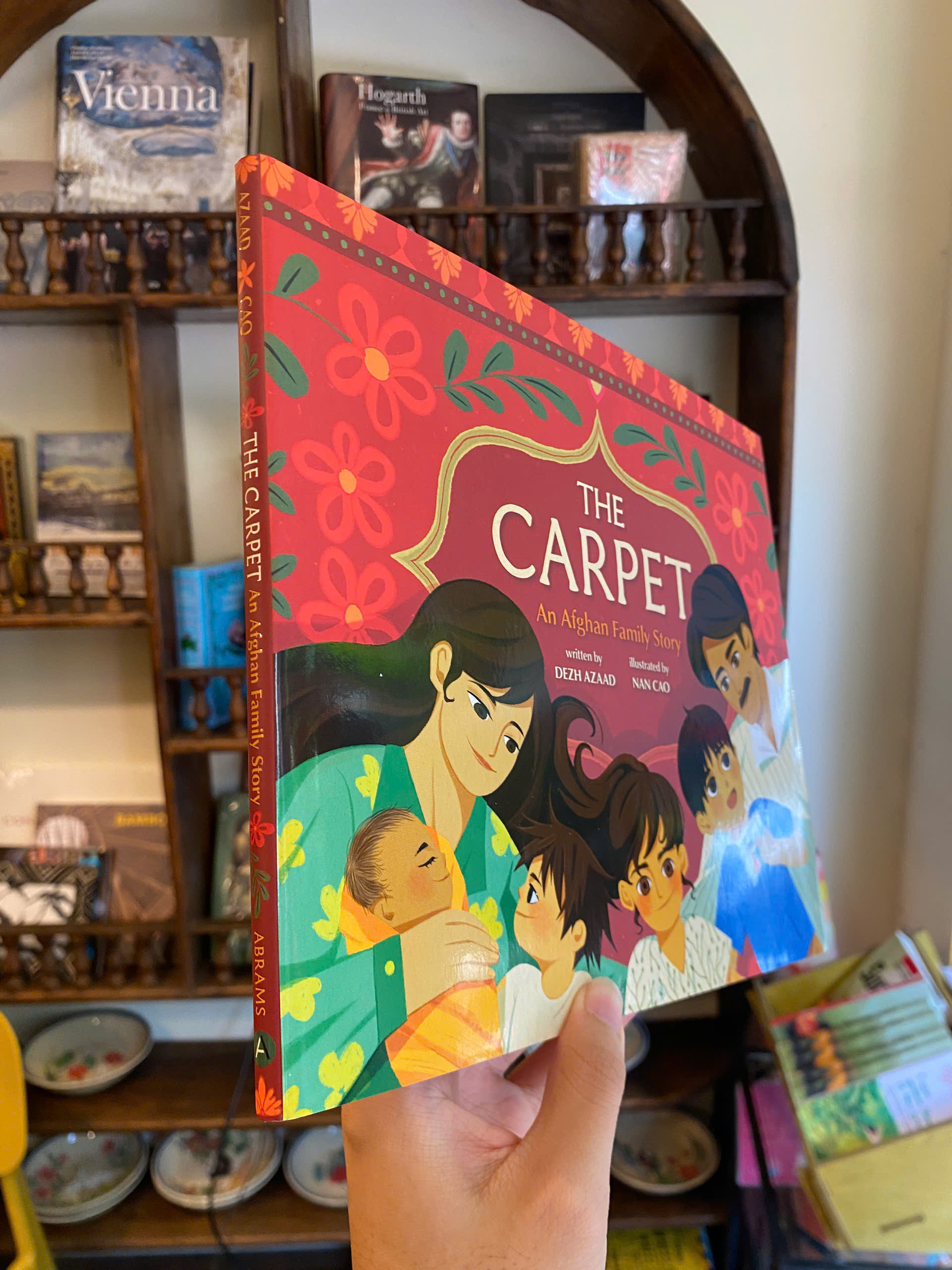 Sách - The Carpet: An Afghan Family Story by Dezh Azaad | Children's Picture Book - Family Book