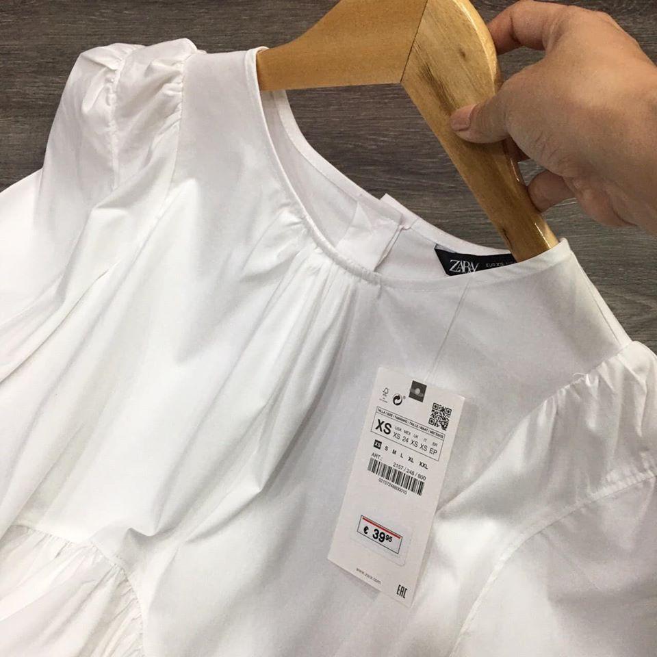 Sơ mi tay bồng dáng babydoll