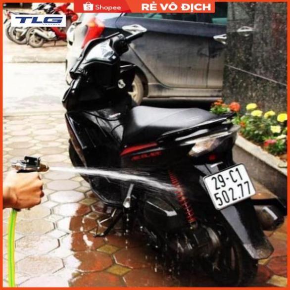 Bộ vòi xịt tăng áp 3 lần rửa xe tưới cây điều chỉnh mức nước tiết kiệm nước đa năng 206400