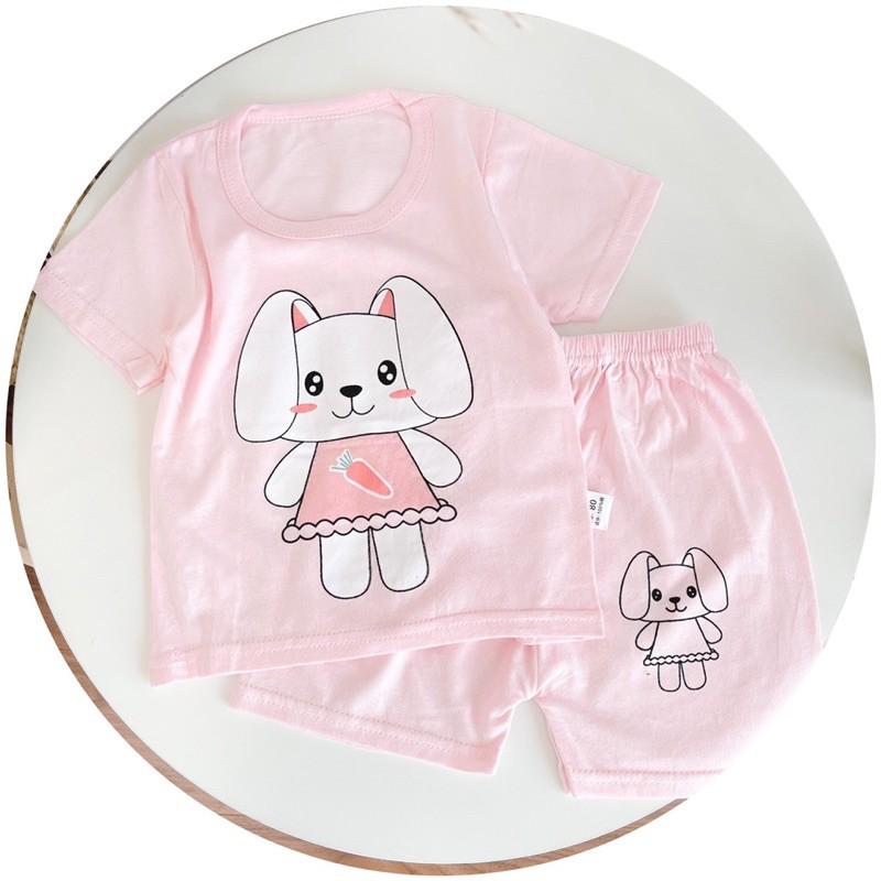 BỘ COTTON BÉ GÁI VÀ BÉ TRAI