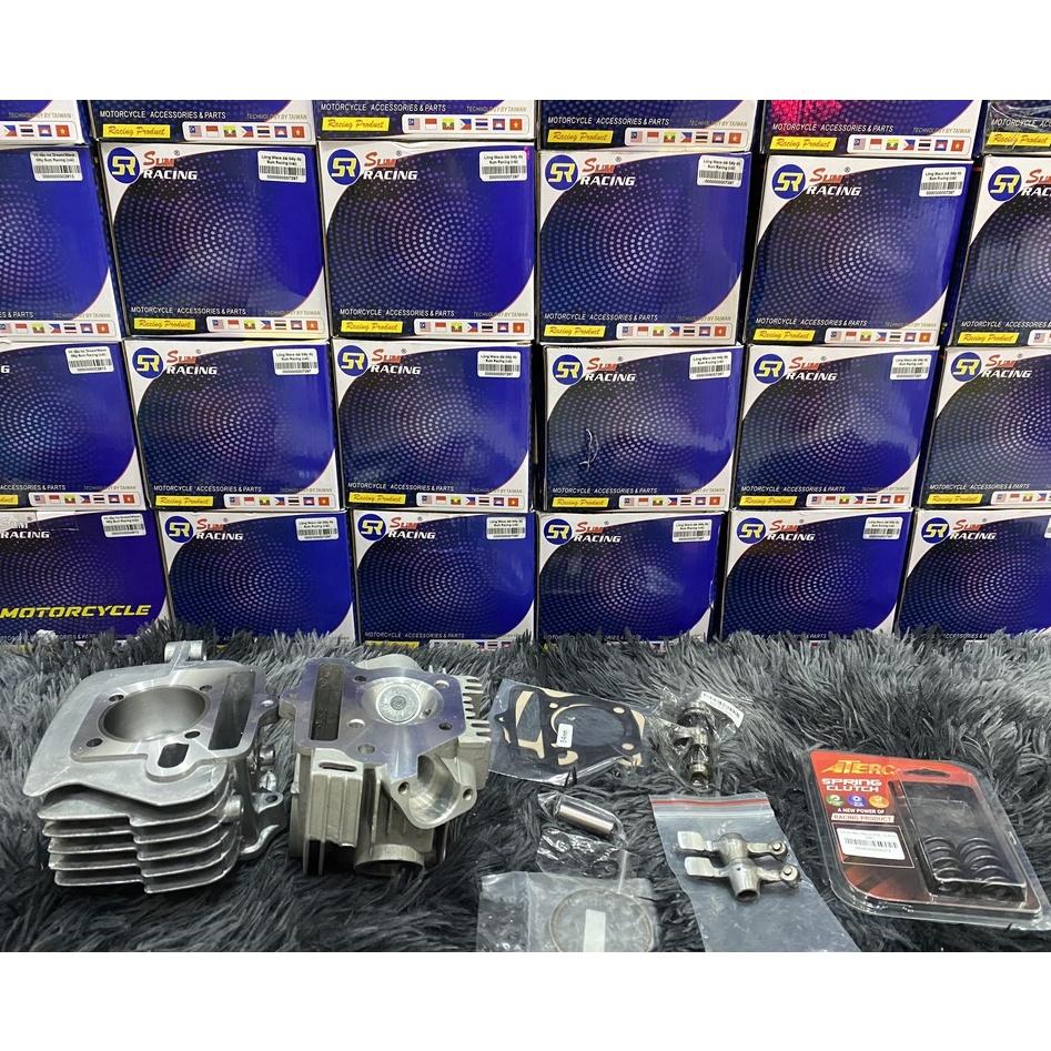 FULL Bộ đầu lòng Wave Trái 54 mm dài 78 cho wave dream cup 67 Sirius 50 cc