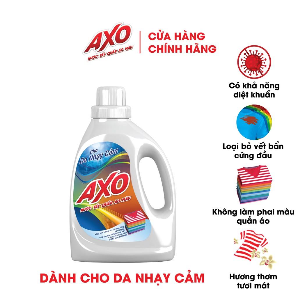 Nước Tẩy Quần Áo Màu AXO Hương Thanh Khiết (Cho Da Nhạy Cảm) Chai 800ML-100508718