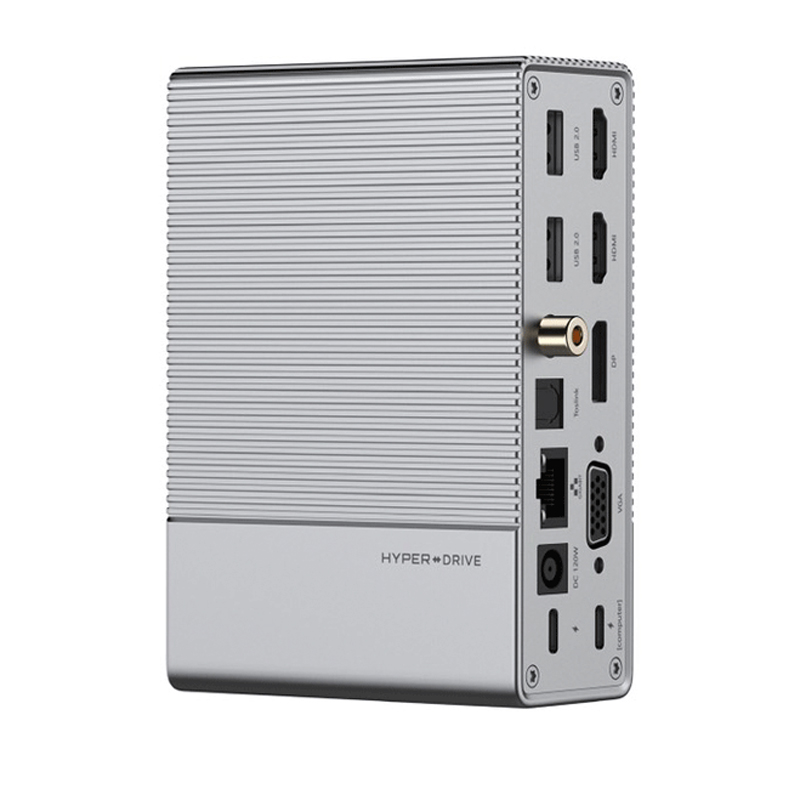 Cổng chuyển HyperDrive Gen2 18 in 1 USB-C cho Macbook, iPad Pro 2018/2020, PC & Devices - G218- Hàng chính hãng