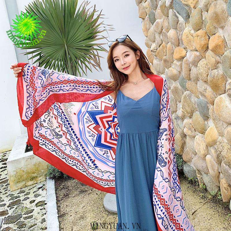 Khăn Choàng Đi Biển Chống Nắng Thời Trang